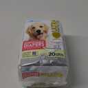 Paw Inspired 20ct Disposable Dog Diapers | Female Dog Diapers Ultra Protection | Diapers for Dogs in Heat, Excitable Urination, or Incontinence (X-Large)