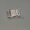 Mindsoft Frayed Chiffon Ribbon for Craft, Christmas Silk Satin Ribbons 1/2-1/4 Inch x 20 Yard Handmade Fabric Strips with Wooden Spool for Wedding Gift Wrapping(Colorful)