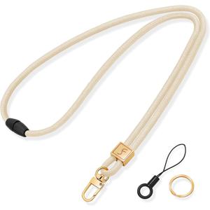 Fishent Lanyard, Cute Neck Lanyards for Keys ID Badges Holder, Keychain Key Teacher Lanyard with Safety Breakaway Buckle for Women Men, Starlight