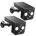 Surveillance Camera Compatible Replacement Spare Part for 2-Pack CG6T Black 2K 5000mAh Micro SD Card IP65 Waterproof Wireless Solar