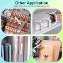 Labelife Compatible File Folder Labels 9/16" x 3-7/16" Replace for Label 30327 (30576) LW 1-Up Labels for 450, 450 Turbo, 450 Twin Turbo, 450 Duo, 4XL, 400 Printer, 12 Rolls