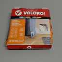 VELCRO Brand Sticky Back for Fabrics, 10 Ft Bulk Roll No Sew Tape with Adhesive, Cut Strips to Length Permanent Bond to Clothing for Hemming Replace Zippers and Snaps, White
