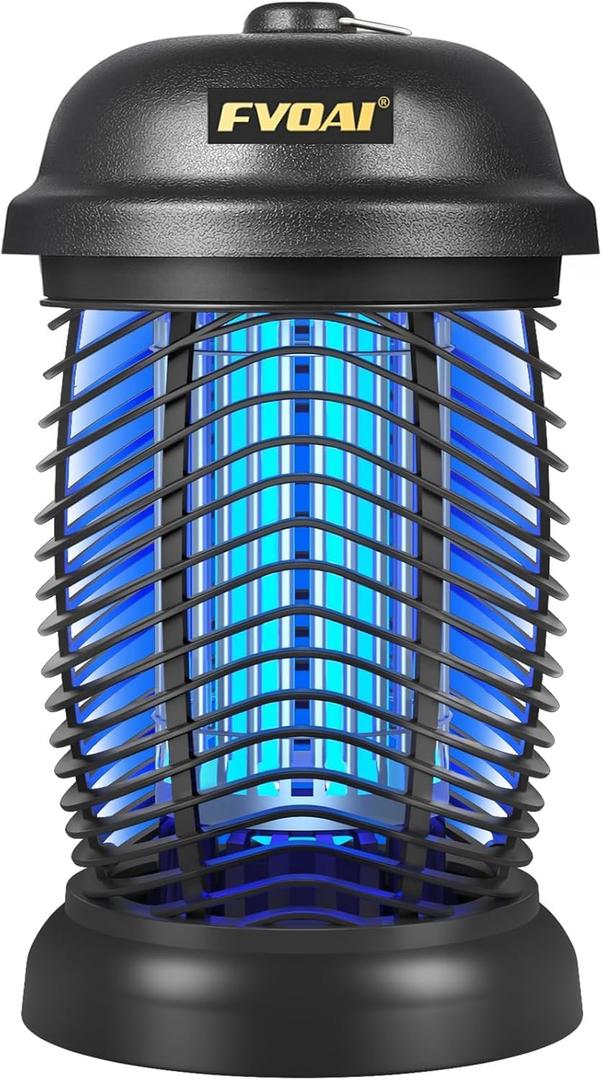 Bug Zapper Outdoor, Mosquito Zapper, Fly Zapper, Fly Traps, Mosquito Trap for Outdoor, 3 Prong Plug, ABS Plastic Outer