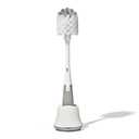 OXO Tot Bottle Brush with Nipple Cleaner and Stand, Gray