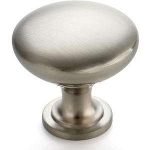 Ravinte 30 Pack Brushed Nickel Round Zinc Cabinet Knobs for Kitchen Bathroom Closet Dresser Cabinets