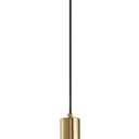 11.8'' Glass Pendant Light,Gold Copper Pendant Light Socket with Amber Glass Pendant Lamp Shade,LED Hanging Lamp (Amber)