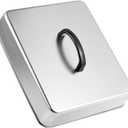 Rectangular Basting Cover, Stainless Steel Grill Cover Lid for Outdoor Cooking, 13"(L) x 11.2"(W) x 2.5"(H), Cheese Melting Dome, Keeps Cooked Food Warm, 1 Pack