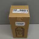 Makeup Brush Holder with Lid 360 Rotating Clear Dustproof Make Up Organizers for Vanity Bathroom Countertop, Transparent | with Lid, 360 Rotating, Dustproof