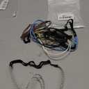 Jutom 6 Pcs Christmas Boho Braided Elastic Headbands for Women No Slip Stretchy Headbands for Women Strand Plaited Hair Band Hippie Hair Accessory Christmas Gift