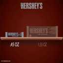 HERSHEY'S Milk Chocolate Snack Size, Candy Bars, 11.25 oz (25 Pieces) (EXP 09/01/26)
