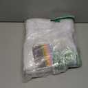 BGment White Blackout Curtains for Bedroom 54 Inch Length, Rod Pocket 100% Blackout Curtains with Thermal Liner Room Darkening Curtains for Living Room, Each Window Curtains 2 Panels, 42 x 54 Inch