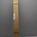 Amazon Basics Easy to Install Adjustable Room Darkening Blackout Curtain Rod - Wraps Around, Blocks Light, for Heavy Curtains, 48" to 88", Black