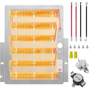 Upgraded ADE3LRGS171TW01 ADE3SRGS175TW01 ADE3SRGS173TW01 ADE4BRGS176TW01 ADE9RYS177TW01 Dryer Heating Element for Speed Queen 503978 964p3 61927 61928 510329 56179 ADE8RGS173TW01 ADE4BRGS177TW01 Parts