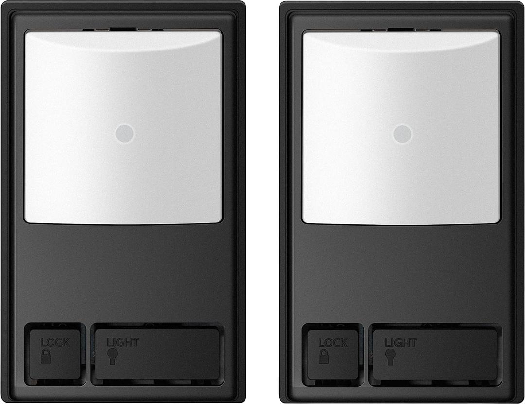 2Pack - 78LM/41A5273-1 Wall Control Panel ONLY Works for 1995 to 2011 Produced Liftmaster, Chamberlain, Craftsman Garage Door Opener with a Purple or Red or Green Learn Button - 