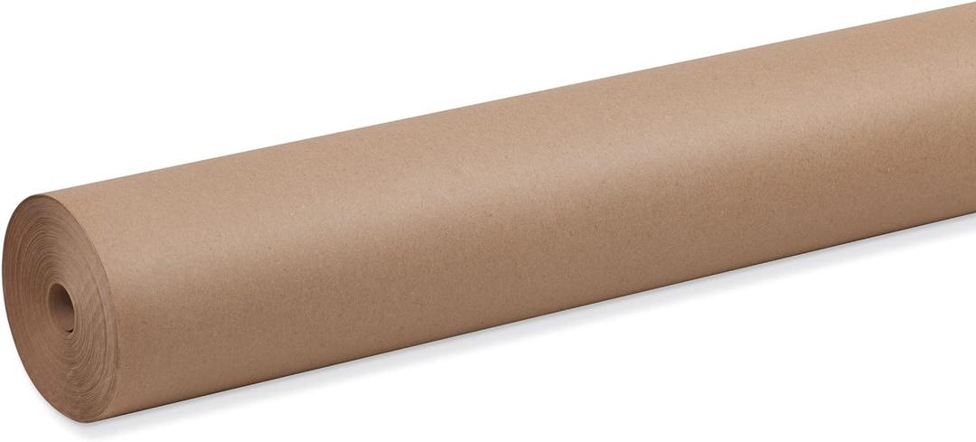 Pacon 5850 Kraft Wrapping Paper, 48" x 200 ft, Natural (1 roll (Pack of 1))