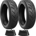 8.5x2.0 Inches Electric Scooter Tires and 50/75-6.1 Heavy Duty Inner Tubes TR4A Straight Valve Compatible with 8 1/2X2 8.5 x 2.0 Gotrax Gxl V2/Xiaomi M365 Electric Scooter Tire and Inner Tubes