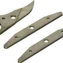 PacTool 42253 Replacement Blades for Snapper Shear Models SS404 and SS204, Metallic