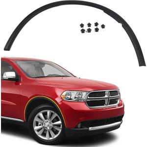 FIONE -For Front Wheel Arch Fender Cover Trim Moulding Molding Compatible with Dodge Durango 2011-2018 Right Passenger Side Fender Flares RH 57010620AD CH1291112