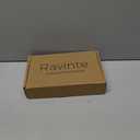 Ravinte 12 Pack 3" Drawer Pulls Flat Black Cabinet Cup Pulls Kitchen Hardware Cabinet Handles Drawer Handles Knobs 3 inch Hole Center