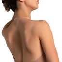 Capezio womens Camisole Leotard With Clear Transition Straps (Large, Suntan)