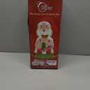 18 Inch Animated Plush Santa Figurine with Music and Movement, Collectible Red Sequin Coat Christmas Decoration, Singing Dancing Santa Claus Holiday Centerpiece Gift for Home or Store