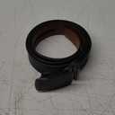 CHAOREN Mens Belt Leather Ratchet Belt - Customizable Fit, Effortless Style (35mm) (36" to 42" Waist Adjustable, Carbon Fiber / Black)