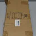 Apicizon Small Narrow Side Table, 3-Tier Skinny End Table for Small Spaces, Slim Nightstand with Storage Shelf, Bedside Table for Living Room, Bedroom, Natural