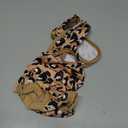 Kuoser Dog Recovery Suit for Dogs After Surgery,Professional Surgical Onesie for Female Male Dogs Spay Neuter,Soft Dog Surgery Suit Bodysuit for Abdominal Wounds Skin Disease,Coffee Leopard XS (X-Small (Back: 8.3" - 11.4"; Weight: 4 - 7LB))