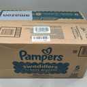 Pampers Swaddlers Diapers, Size 5 (20-37 lbs), 132 Count, Absorbent, Keeps Baby Dry and Comfortable, Skin Safe Disposable Baby Diaper