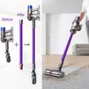 Tube Extension Wand for Dyson V15 V11 V10 V8 V7 Stick Replacement Parts Vacuum Attachment Quick Release Wand Vacuums Rod 28.7 IN