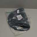 ADRIMER Placemats, Heat Resistant Oval Placemats Set of 6 Washable 12 x 17 Inch, Waterproof Table Mats, Wipeable Pu Place Mats for Kitchen, Dining Room, Dark Blue