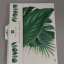 Tropical Palm Leaf Garland Party Decorations, Length 2.6M, 8.5 FT, Green
