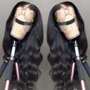 NewYou 30 Inch Body Wave Lace Front Wigs Human Hair Pre Plucked for Black Women 13x4 Frontal Wigs Human Hair Brazilian Glueless Wigs Human Hair