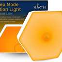Stick On Motion Sensor Night Light I Wireless Rechargeable Battery Operated LED Motion Sensor Light Indoor & Outdoor I Under Cabinet Lighting for Bedroom, Stairway, Hallway, Kitchen, Closet, Bathroom