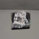 Catheter Bag Holder, Urine Drainage Bag Holder, w/Drain Tube Cover & Adjustable Strap, Foley Catheter Bag Covers, for Privacy & Dignity, w/Straps for Wheelchair, Walker & Bed, up to 4000ML (Black)