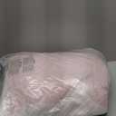 LaffyLo Electric Heated Blanket Twin Size  62"x84", Soft Flannel Heating Blanket, 10 Heating Levels, 112 H Auto Shut Off, Breathable Warm and Washable for Bed, Light Pink