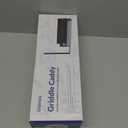 Geesta Upgraded Griddle Caddy for Blackstone 28"/36" Griddles/Weber Grill/Prep Cart, BBQ Grill Accessories Space Saver with Magnetic Tool Holder & Paper Towel Holder