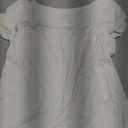TiulZial Square Neck Mini Bodycon Dress Summer Tight Shirt Going Out Dresses Ruched White, S