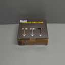 Portable LED Mushroom Table Lamp, Cordless Desk Night Light with 5200mAh Rechargeable Battery, Stepless Dimming Small Lamp with 3 Colors and Brightness Control for Bedroom/Patio/Bar/Coffee shop (Gold)