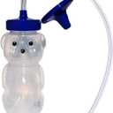 TalkTools Honey Bear Straw Cup with Handle, 5oz  Soft Straw Trainer for Babies & Toddlers 4+ Months  Easy-Grip, Dishwasher Safe. (1 Pack, 5 Fluid Ounces)