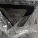 Taelakeni 16 Inch Metal Bench Coffee Table Legs, Set of 2, Black