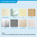 COMIX Magnetic Dry Erase Board, Educational Jigsaw Puzzle Board for Kids, 26" x 17" Adhesive 42 State USA Map Puzzle for Kids at Home Student Classroom