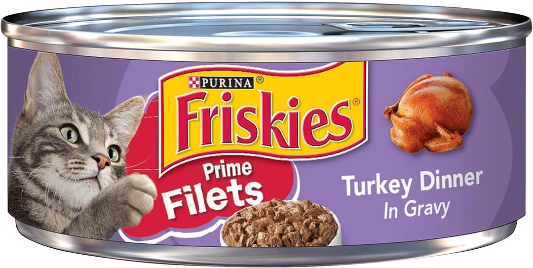 2 x Friskies Prime Fillets Turkey Dinner In Gravy, 5.5 Oz (EXP 03/01/28)