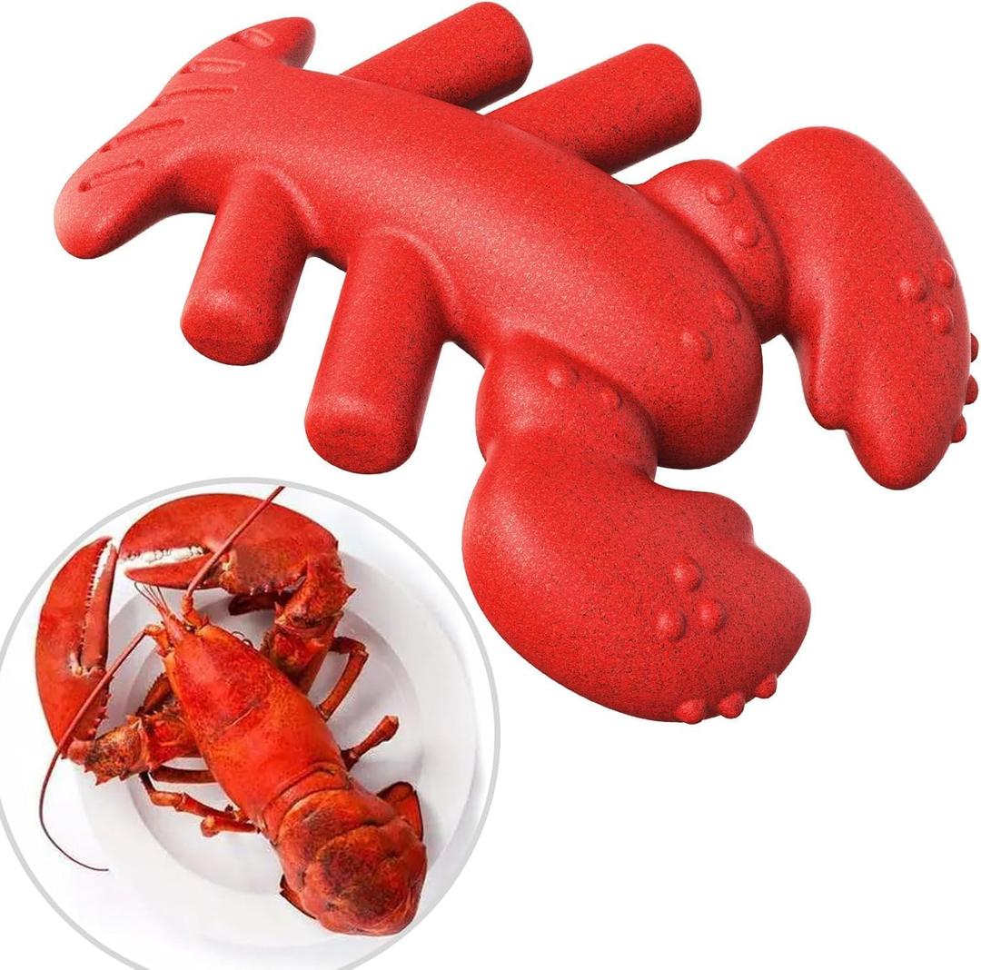 TLKNG Indestructible Lobster Dog Chew Toy for Medium/Large Aggressive Chewers Breed Dogs Durable Teething Crate Toys