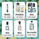 Poo-Pourri Before-You-Go Toilet Spray, Fresh Sea Salt, 4 Fl Oz, Up to 200 Uses, Bathroom Odor Deodorizer, Plant-Based with Essential Oils, for Home or Work, Sea Salt, Bergamot & Eucalyptus Scent