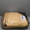 WOWMAX Headboard Pillow Queen Triangular Bed Wedge Pillow for Headboard Wedge Pillow Headboard for Daybed Bunk Bed Large Bolster Pillow for Bed with Removable Cover, 85% Linen 15% Cotton Blend (A-natural Color)