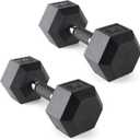 CAP Barbell Coated Dumbbell Weight | Multiple Options Pairs & Sets (30 lb - Pair)