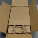 FACEBAG 50-Pack Brown Paper Bags with Handles Bulk, 8x4.25x10.5 Inches,Medium-sized Gift Bags with Handles for Party FavorsTake-OutGrocery Shopping & RetailReusable & Durable
