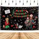 Home Alone Banner Merry Christmas Ya Filthy Animal Backdrop Sign Funny Xmas Decor Home Alone Christmas Decorations for Home Party