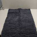 Muddy Mat | Super Absorbent Door Mat Indoor, Microfiber Quick Dry Chenille Entryway Rug, Non-Slip Front Door Mat, Indoor Mats for Entryway, Machine Washable Pet Rug, Charcoal 18"x28"